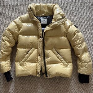 SAM. Kids Puffer Jacket - Light Yellow